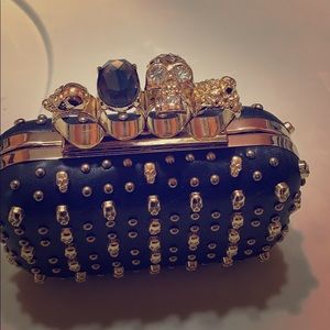 Skull hand Purse
